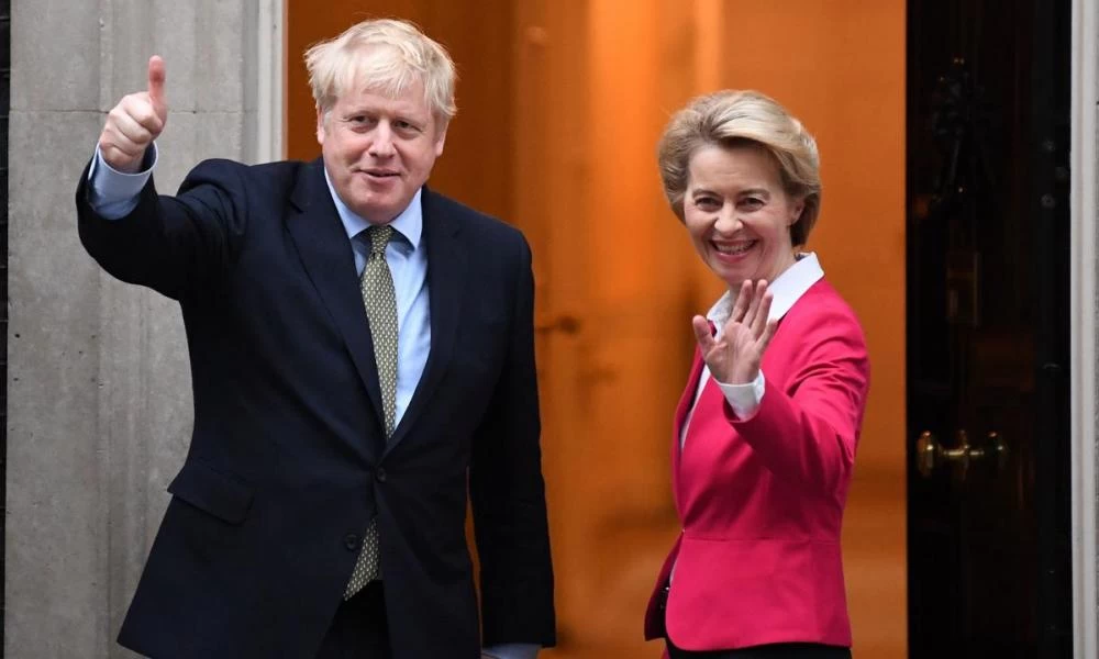 Brexit: Συνάντηση με Τζόνσον θα έχει αύριο η φον ντερ Λάιεν